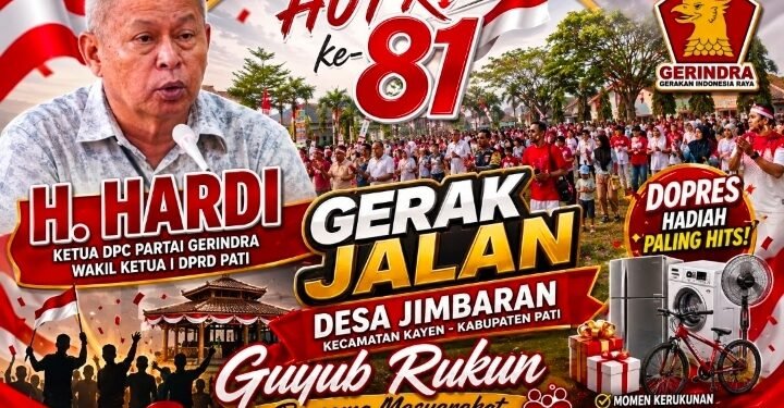 Antusias Warga Jimbaran di Momen Kemerdekaan RI, Wakil Rakyat Hadir