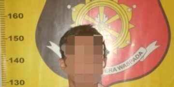 Polsek Gunung Megang Ringkus Pelaku Pencurian Sepeda Motor di Ujan Mas Muara Enim