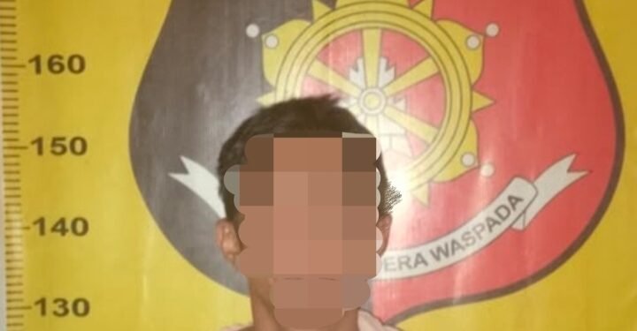 Polsek Gunung Megang Ringkus Pelaku Pencurian Sepeda Motor di Ujan Mas Muara Enim