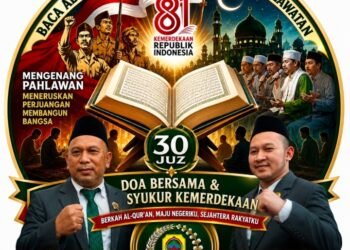 Mengenang Jasa Pahlawan, H. Suwito Gelar Khataman 30 Juz, Tirakatan dan Sholawatan