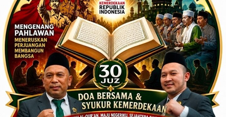 Mengenang Jasa Pahlawan, H. Suwito Gelar Khataman 30 Juz, Tirakatan dan Sholawatan