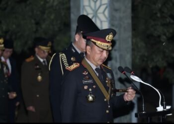 Kapolda Sumsel Pimpin Renungan Suci HUT ke-81 RI, Teladani Pengorbanan Para Pahlawan