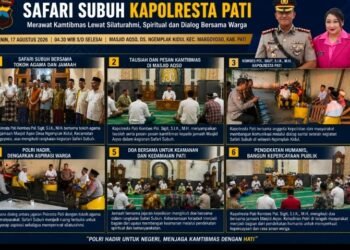 Safari Subuh di Hari Kemerdekaan, Kapolresta Pati Tunjukkan Polri Dekat Rakyat