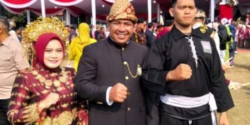 Kapolres OKI Hadiri Detik-Detik Peringatan HUT ke-81 Kemerdekaan RI