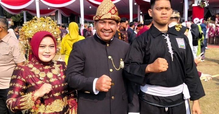 Kapolres OKI Hadiri Detik-Detik Peringatan HUT ke-81 Kemerdekaan RI