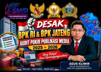 SMSI Desak BPK Bongkar Aliran Pokir Publikasi Media 2025 – 2026