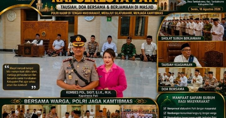 Dekat Dengan Allah, Kapolresta Pati Memperkuat Iman dan Silaturahmi ke Masyarakat