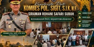 Siraman Rohani Kapolresta Pati, Menguatkan Iman dan Menebar Kedamaian