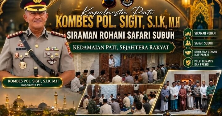 Siraman Rohani Kapolresta Pati, Menguatkan Iman dan Menebar Kedamaian