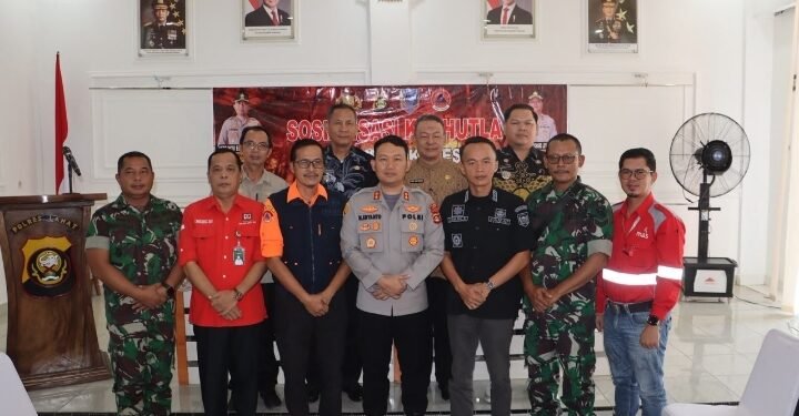 Cegah Karhutla Meluas, Polres Lahat Perkuat Pengawasan hingga Tingkat Desa
