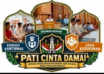 Pati Cinta Damai, Kombes Pol. Sigit : Siraman Rohani Perkuat Iman, Kamtibmas dan Kerukunan