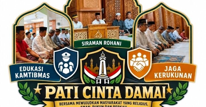 Pati Cinta Damai, Kombes Pol. Sigit : Siraman Rohani Perkuat Iman, Kamtibmas dan Kerukunan