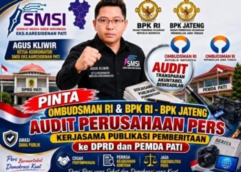 Kerja Sama Publikasi DPRD – Pemkab Pati Disorot, SMSI : Jangan Cuma Audit Berkas