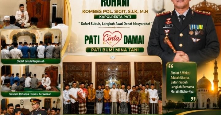 Sosok Pemimpin Berjiwa Mendidik Rohani, Kapolresta Pati Dekat Masyarakat dan Para Ulama