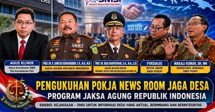 SMSI Gaspol!, Lima Provinsi Resmi Masuk Jaringan News Room Jaga Desa