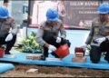 Kapolda Sumsel Letakkan Batu Pertama Monumen Juang Polisi, Wariskan Nilai Perjuangan