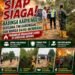 SIAP SIAGA! Babinsa Karya Mulya Bersama Tim Gabungan dan Warga Bahu-Membahu Padamkan Kebakaran Lahan di Sematang Borang