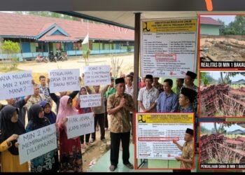 Proyek Rehabilitasi MIN 2 Mempawah Diduga Beralih ke MIN 1 Bakau Besar, Warga Tuntut Transparansi