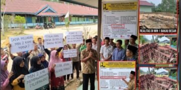 Proyek Rehabilitasi MIN 2 Mempawah Diduga Beralih ke MIN 1 Bakau Besar, Warga Tuntut Transparansi
