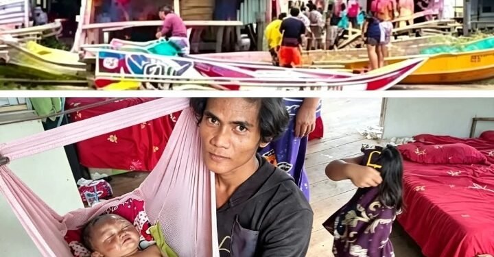 Terjang Kobaran Api, Alam Selamatkan Balita Dua Tahun Dari Rumah Terbakar di Sungai Pedade OKI