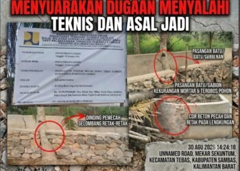 Skandal Irigasi Rawa Tebas: Pengerjaan Diduga Menyimpang, Kontraktor Main Bungkam dan Tantang Insan Pers