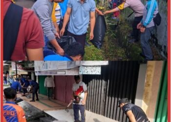 Dekat dengan Warga, Gerakan BELIDA Polres Muara Enim Dukung Indonesia Asri