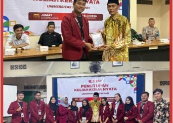 KKN Universitas Safin Resmi Ditutup, Desa Lengkong Jadi Ruang Pengabdian Mahasiswa
