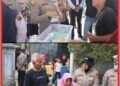 Polres Ogan Ilir Bagikan Masker dan Obat untuk Jaga Kesehatan Warga di Indralaya Utara