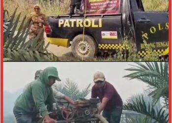 Gerak Cepat Polres Musi Rawas, 10 Hotspot Karhutla Berhasil Dikendalikan