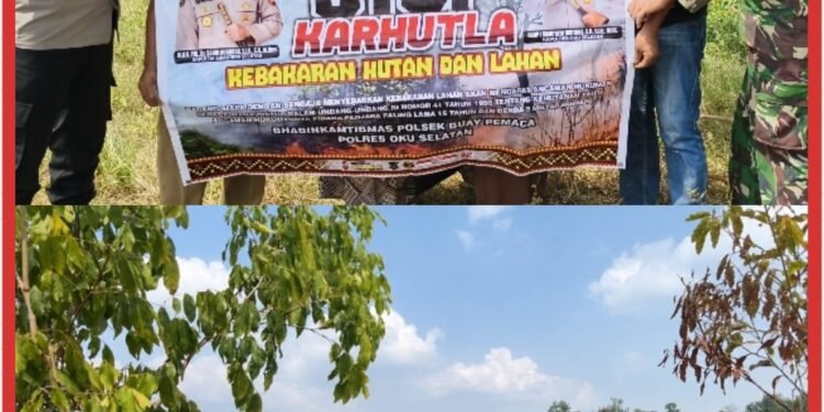 Cegah Karhutla Sejak Dini, Polda Sumsel Gelar 374 Kegiatan Patroli dan Edukasi