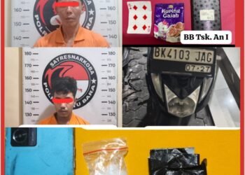 Satresnarkoba Polres Batu Bara Ungkap Dua Kasus Shabu, Amankan Tiga Tersangka