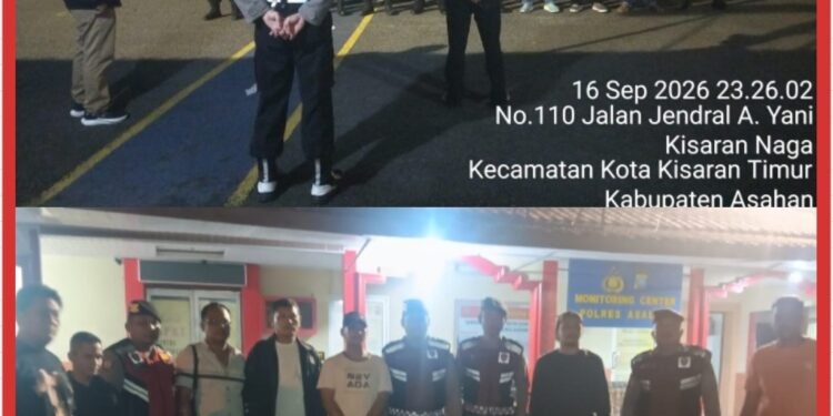 Tim Sergap Polres Asahan Amankan 10 Remaja Diduga Hendak Tawuran, Sajam dan 6 Sepeda Motor Diamankan