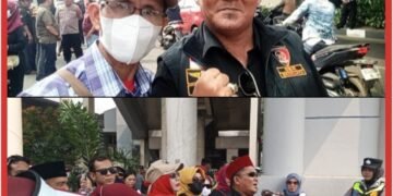 Ratusan Masa GBR S Gelar Aksi di Kantor Kejari Palembang