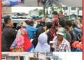 Jum’at Berkah, Bid Humas Polda Sumut Berbagi Kasih dengan Sopir, Pengemudi Becak Motor dan Ojol