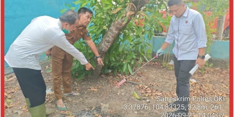 Polisi Ungkap Kasus Pembunuhan Suami oleh Istri di Halaman Kantor Inspektorat OKI