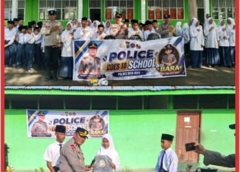 Polres Batu Bara Gelar Police Go To School Serentak di 19 Sekolah