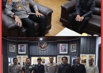Kapolres Binjai AKBP R. Bimo Moernanda Bangun Sinergi Dengan Bawaslu Langkat