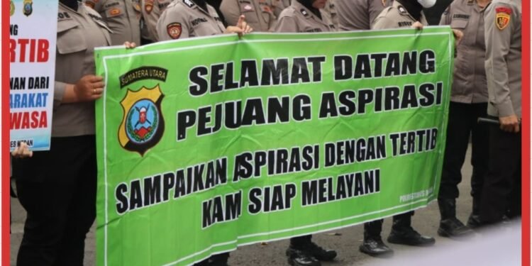 Kapolda Sumut Apresiasi Aksi Damai di DPRD: Aspirasi Tersampaikan, Situasi Tetap Kondusif
