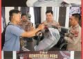 Gelar Konferensi Pers, Polres Lingga Ungkap Dua Kasus
