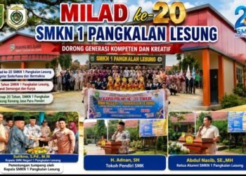 Milad ke-20, SMKN 1 Pangkalan Lesung Dorong Generasi Kompeten dan Kreatif