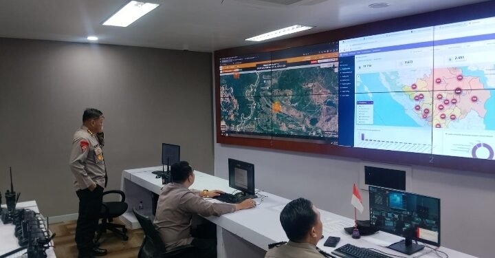 Bergerak Cepat di Lapangan, Polda Sumsel Tindak Lanjuti Ratusan Titik Panas Melalui Sistem Stop Karhutla