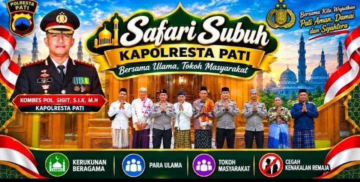 Cegah Kenakalan Remaja, Kapolresta Pati Dorong Kolaborasi Keluarga dan Tokoh Agama