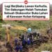 Saat Berjibaku Tangani Karhutla, Ditemukan Aktivitas Ekskavator Buka Lahan di Kawasan Hutan.