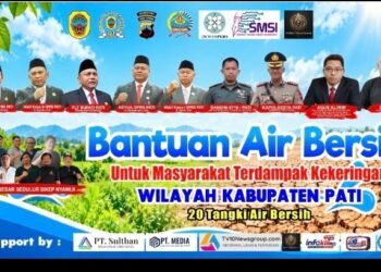 20 Tangki Air Bersih Meluncur, SMSI dan Sedulur Sikep Nyawiji Bergerak Bantu Warga