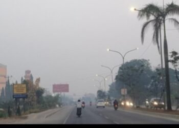 Tiga Hari Berturut-turut Udara Palembang Level Hitam, PM2.5 Tembus 600 µg/m³