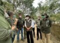 Danrem 121/Abw dampingi Menteri Kehutanan RI kunjungi Yayasan Inisiasi Alam Rehabilitasi Indonesia (YIARI) Ketapang