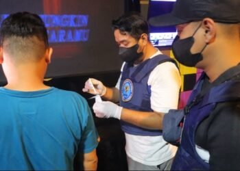 Polres Sintang Gelar KRYD, Sasar Tempat Hiburan Malam dan Lakukan Tes Urine