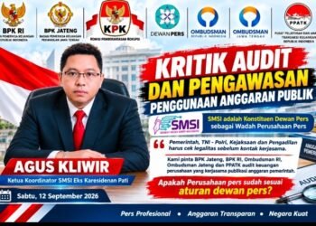 SMSI Soroti Transparansi Anggaran Publikasi Pemerintah, Agus Kliwir Dorong Pemeriksaan Administratif