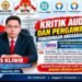 SMSI Soroti Transparansi Anggaran Publikasi Pemerintah, Agus Kliwir Dorong Pemeriksaan Administratif