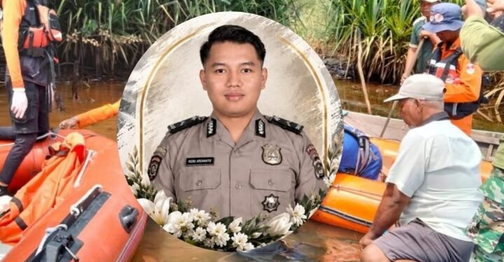 Setelah Dicari Intensif, Bripda Rizki Ardianto Ditemukan Meninggal Dunia di Perairan Sungai Badak